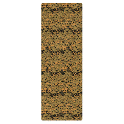 German Oak Leaf Eichenlaubmuster Autumn CAMO Yoga Mat