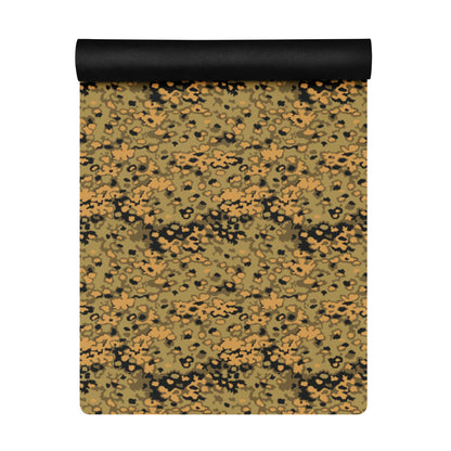 German Oak Leaf Eichenlaubmuster Autumn CAMO Yoga Mat