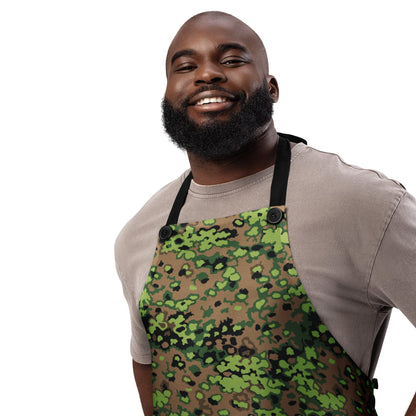 German Oak Leaf Eichenlaubmuster Spring CAMO Apron