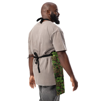 German Oak Leaf Eichenlaubmuster Spring CAMO Apron