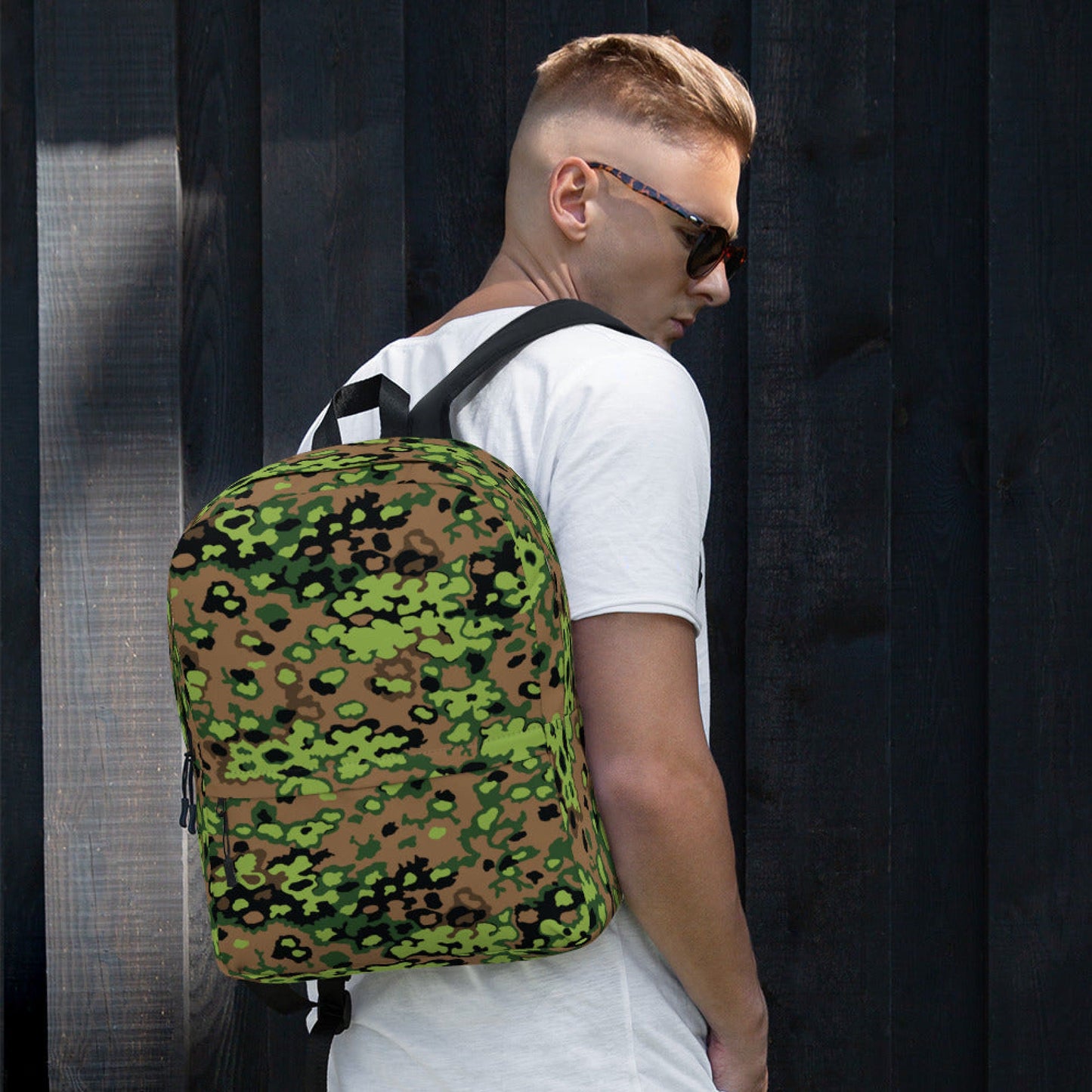 German Oak Leaf Eichenlaubmuster Spring CAMO Backpack - Backpacks