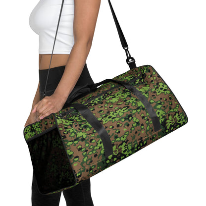 German Oak Leaf Eichenlaubmuster Spring CAMO Duffle Bag