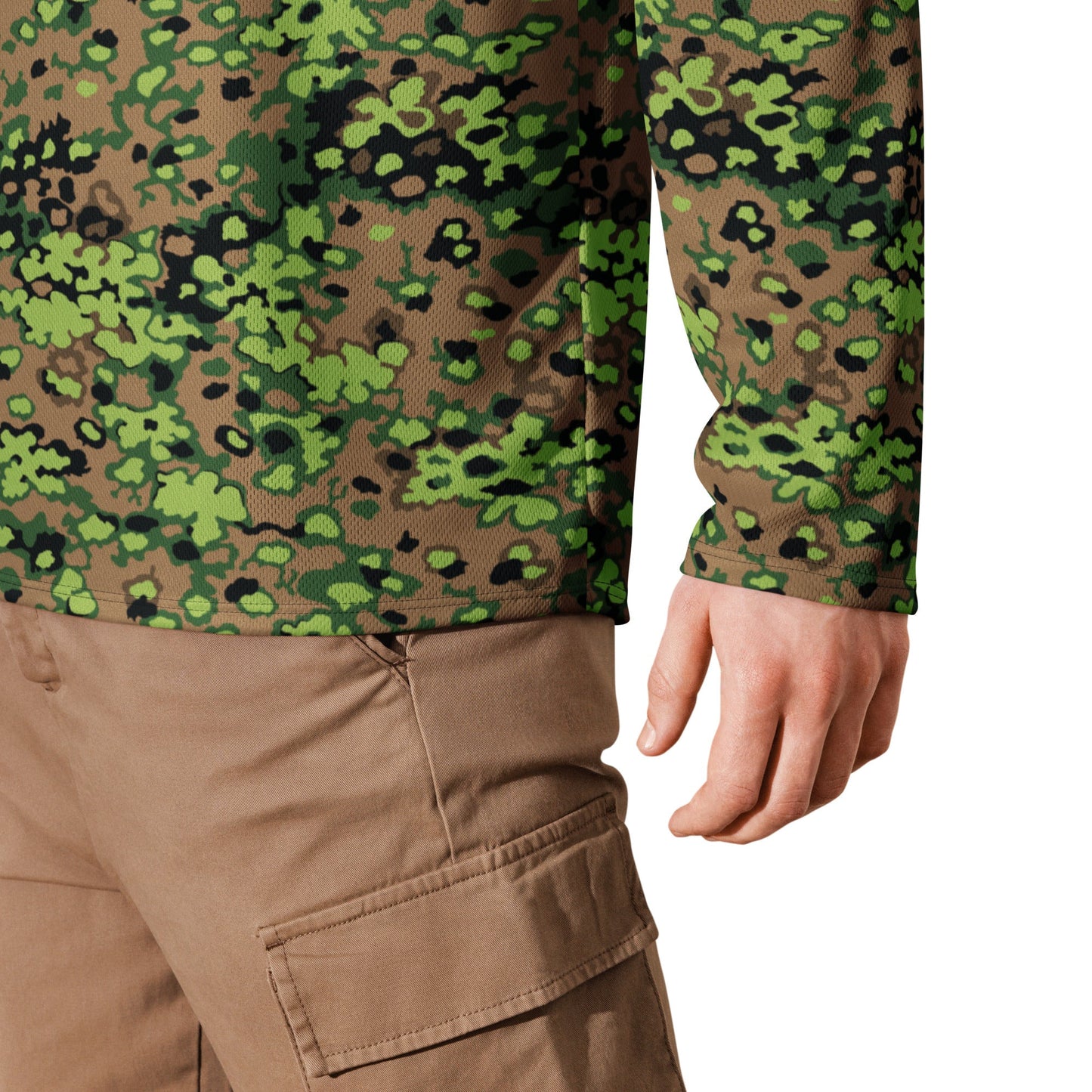 German Oak Leaf Eichenlaubmuster Spring CAMO hockey fan jersey Hockey Jerseys