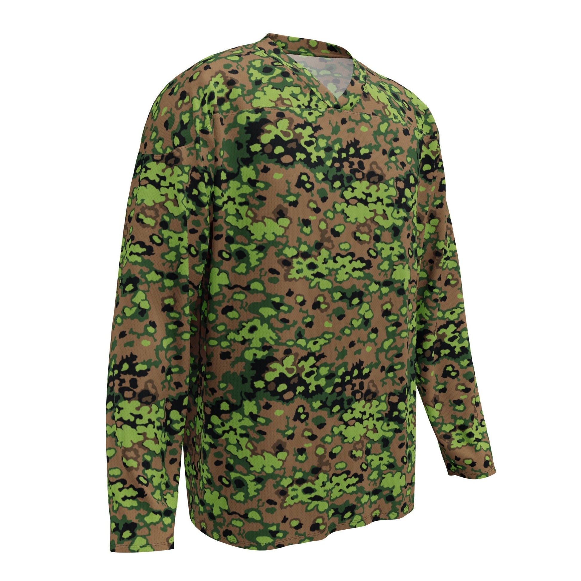 German Oak Leaf Eichenlaubmuster Spring CAMO hockey fan jersey Hockey Jerseys
