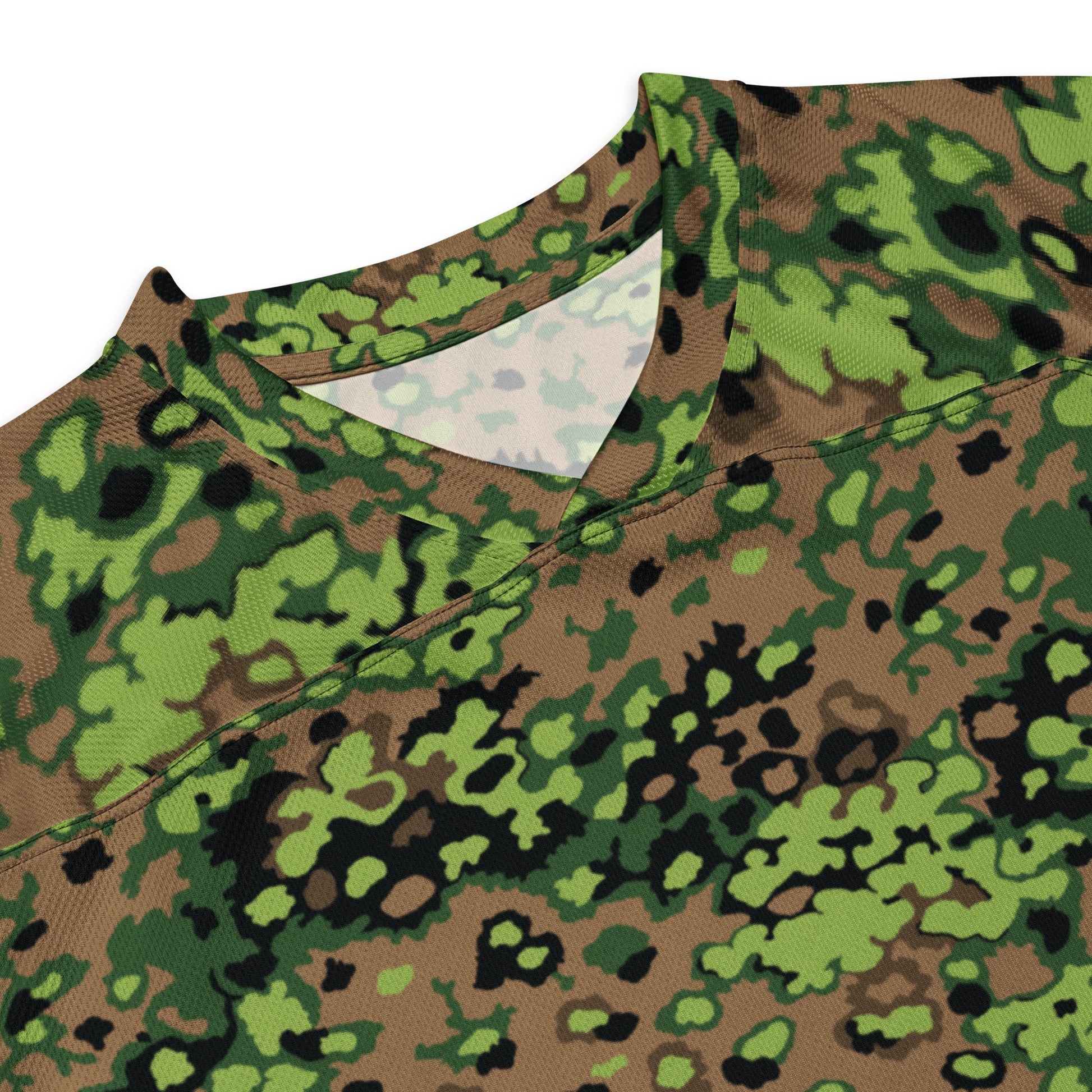 German Oak Leaf Eichenlaubmuster Spring CAMO hockey fan jersey Hockey Jerseys