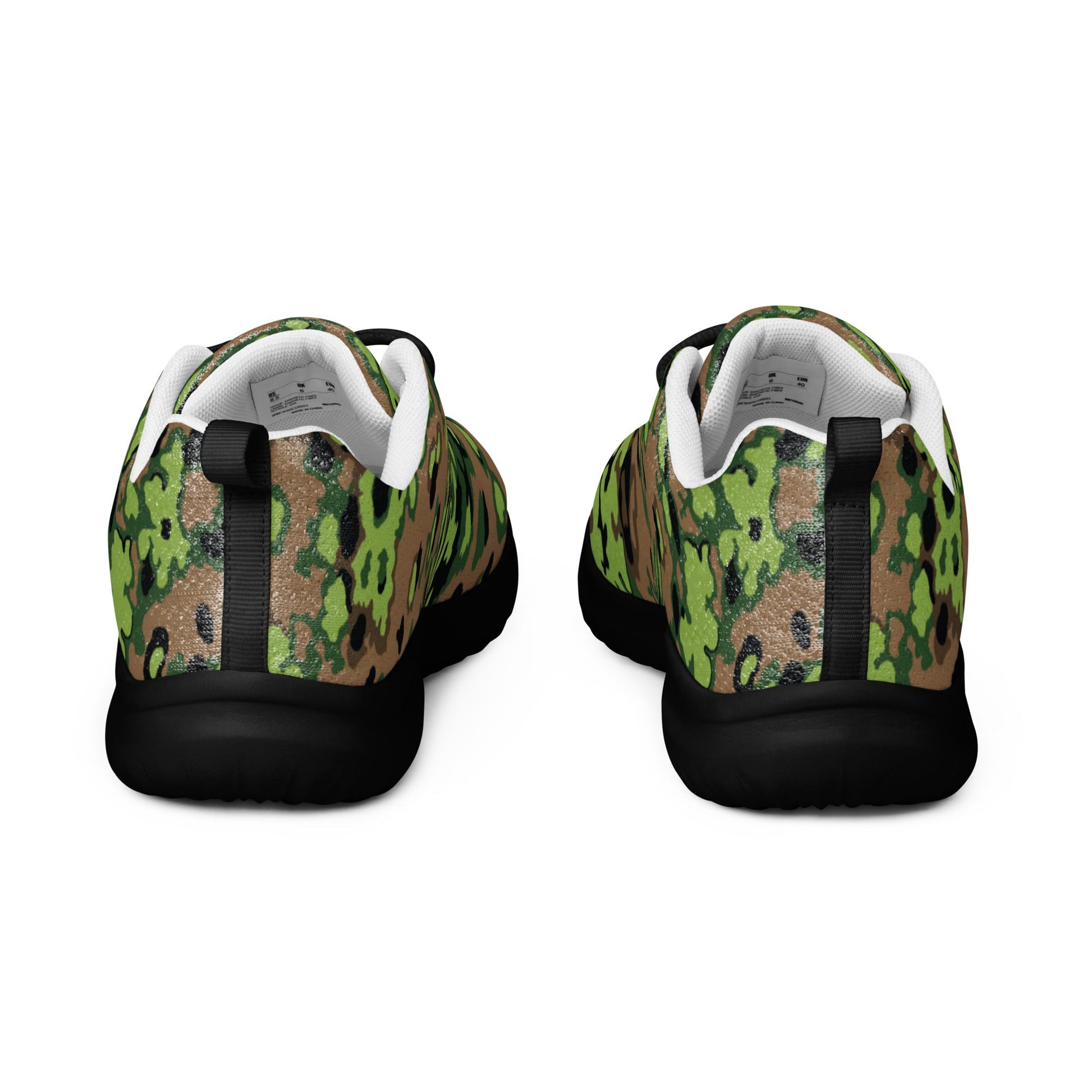 German Oak Leaf Eichenlaubmuster Spring CAMO Mens Athletic Shoes