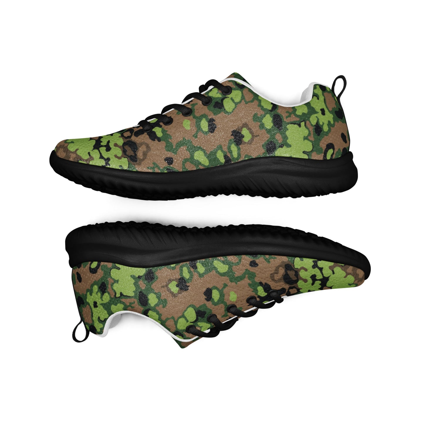 German Oak Leaf Eichenlaubmuster Spring CAMO Mens Athletic Shoes