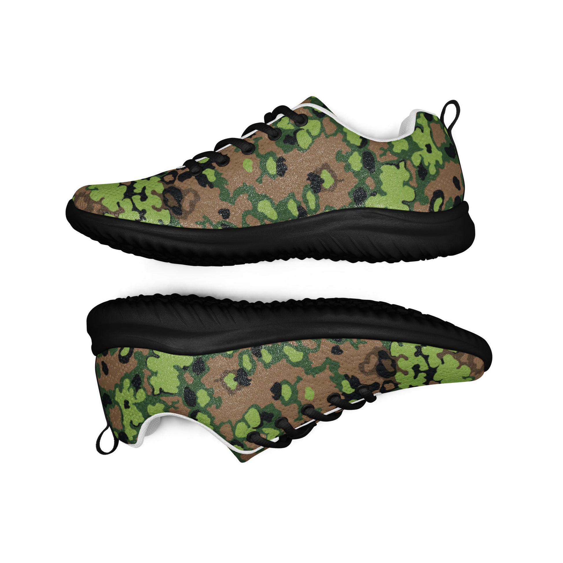 German Oak Leaf Eichenlaubmuster Spring CAMO Mens Athletic Shoes