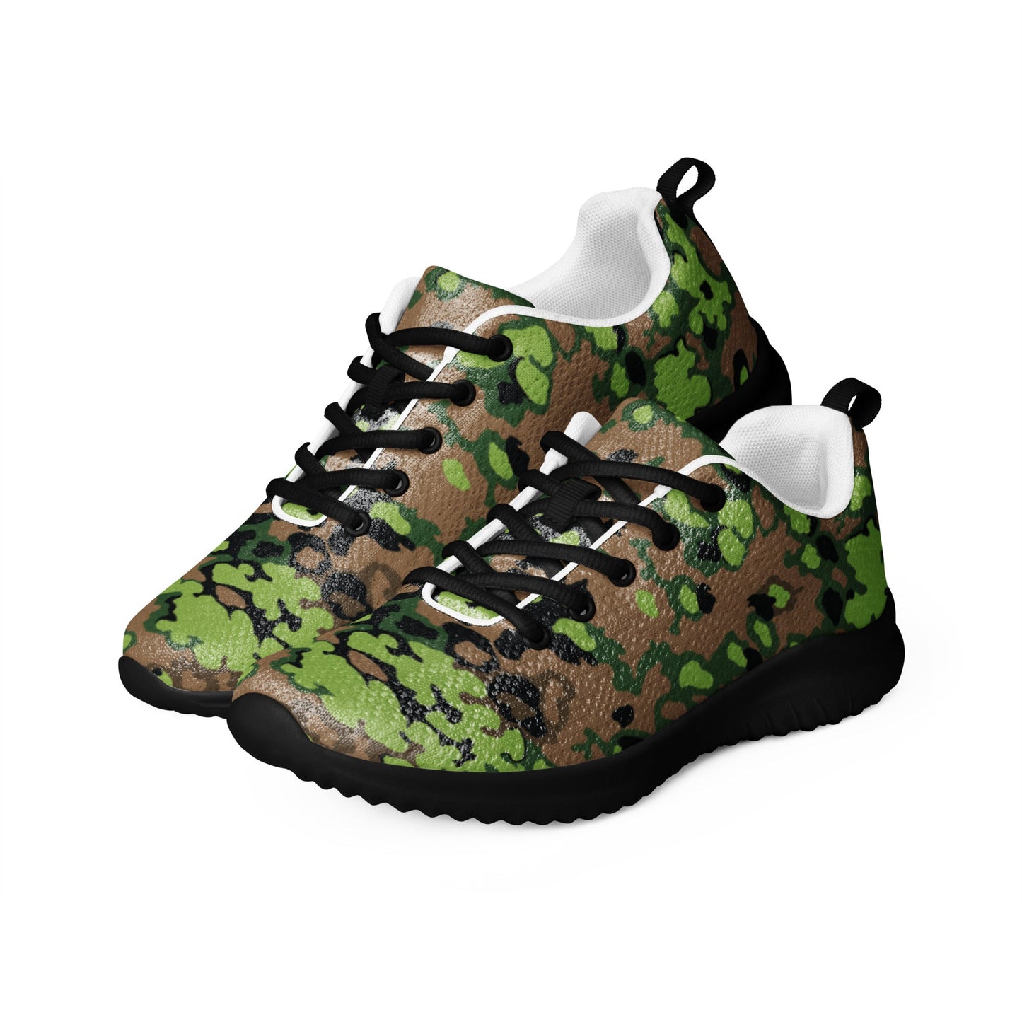 German Oak Leaf Eichenlaubmuster Spring CAMO Mens Athletic Shoes