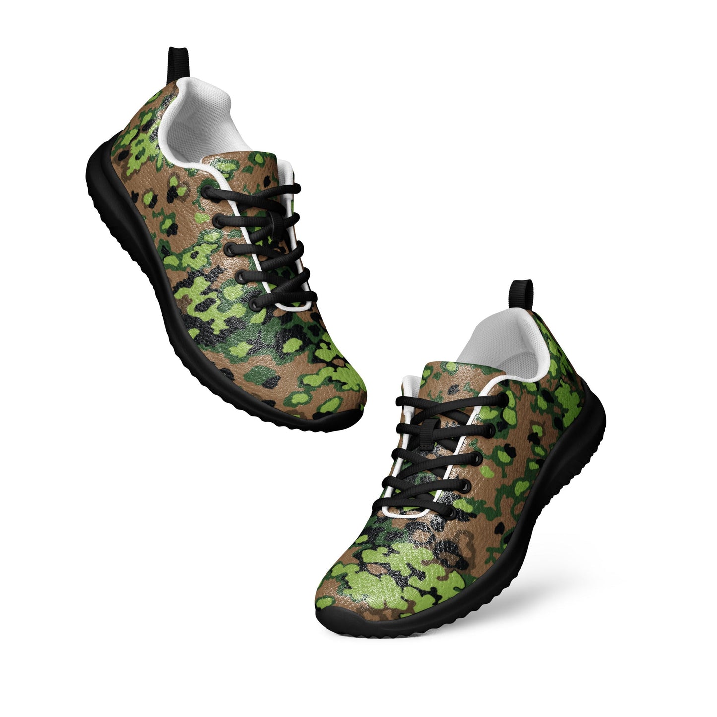 German Oak Leaf Eichenlaubmuster Spring CAMO Mens Athletic Shoes