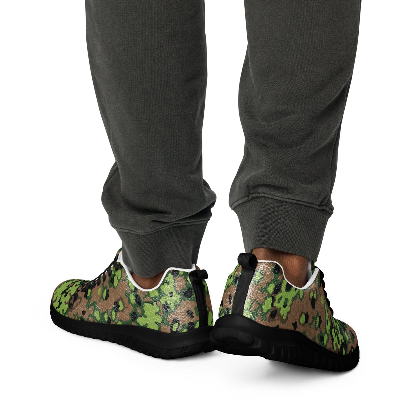 German Oak Leaf Eichenlaubmuster Spring CAMO Mens Athletic Shoes