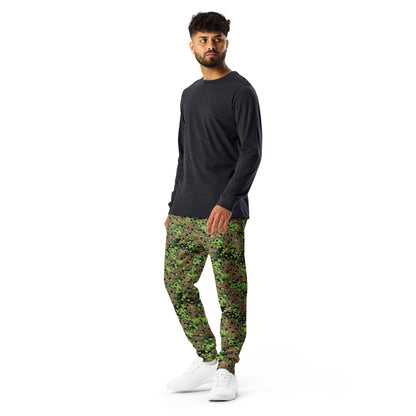 German Oak Leaf Eichenlaubmuster Spring CAMO Mens Joggers