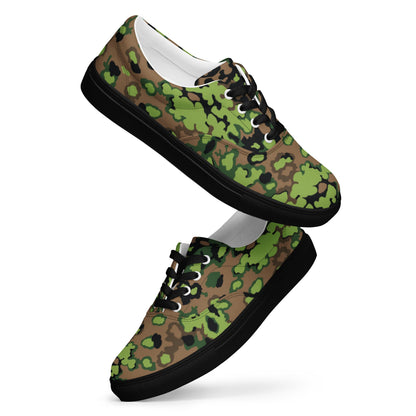 German Oak Leaf Eichenlaubmuster Spring CAMO Mens Lace-Up Canvas Shoes - Lace-up