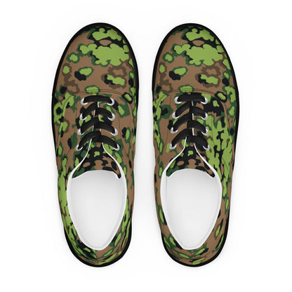 German Oak Leaf Eichenlaubmuster Spring CAMO Mens Lace-Up Canvas Shoes - Lace-up