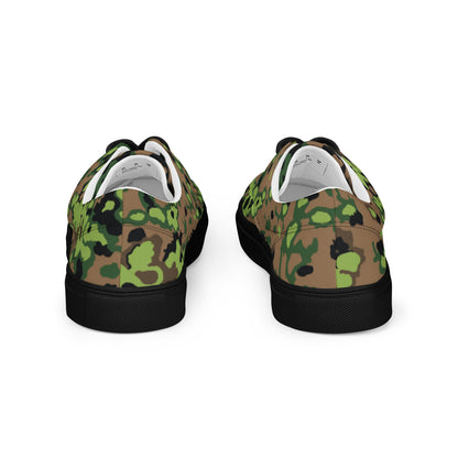 German Oak Leaf Eichenlaubmuster Spring CAMO Mens Lace-Up Canvas Shoes - Lace-up