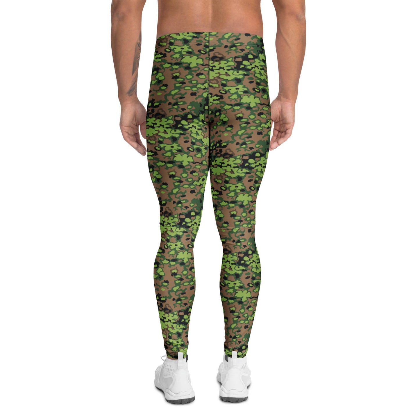 German Oak Leaf Eichenlaubmuster Spring CAMO Mens Leggings