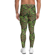 Oak Leaf Eichenlaubmuster Spring CAMO Mens Leggings - Men