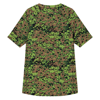 German Oak Leaf Eichenlaubmuster Spring CAMO Mens Short-Sleeve Rash Guard