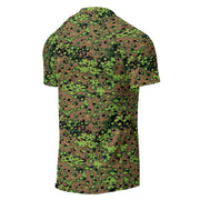 Oak Leaf Eichenlaubmuster Spring CAMO Mens Short-Sleeve Rash Guard - SS