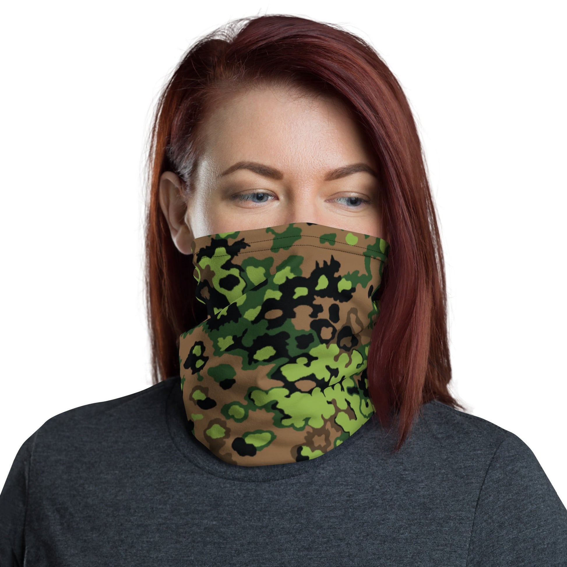 German Oak Leaf Eichenlaubmuster Spring CAMO Neck Gaiter - Gaiters