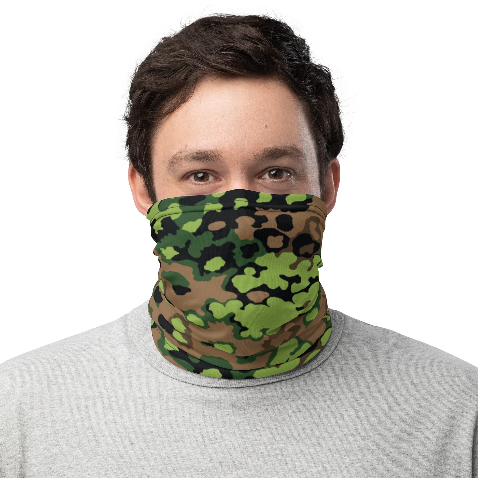 German Oak Leaf Eichenlaubmuster Spring CAMO Neck Gaiter Gaiters