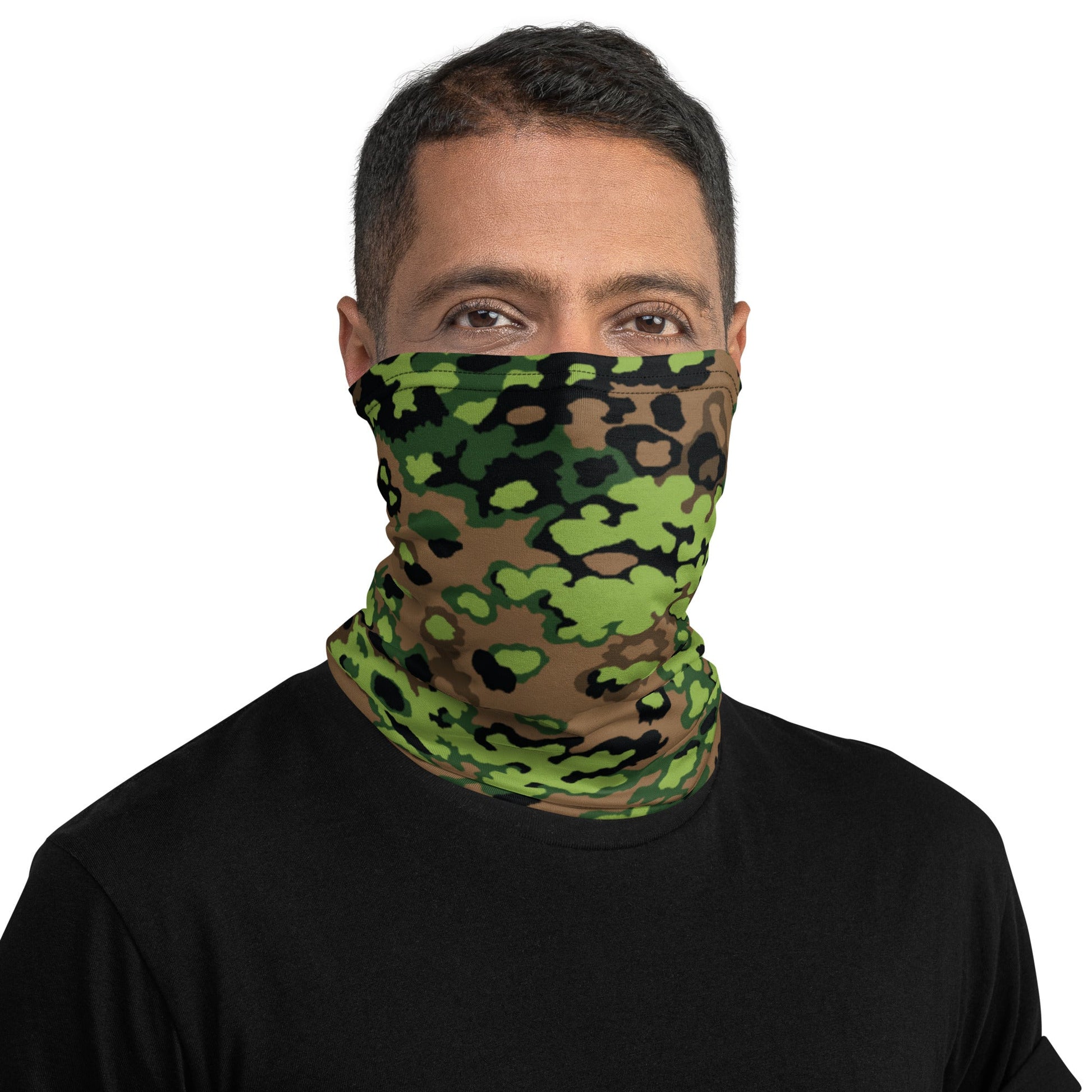 German Oak Leaf Eichenlaubmuster Spring CAMO Neck Gaiter Gaiters