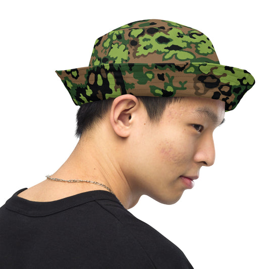 German Oak Leaf Eichenlaubmuster Spring CAMO Reversible bucket hat - Bucket Hats