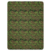 Oak Leaf Eichenlaubmuster Spring CAMO Sherpa Blanket