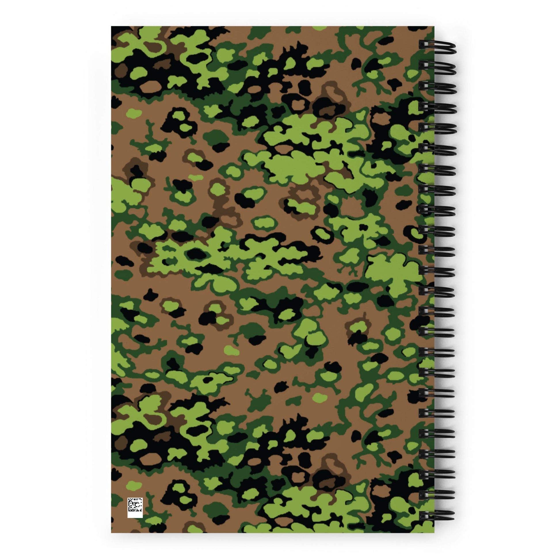 German Oak Leaf Eichenlaubmuster Spring CAMO Spiral Notebook