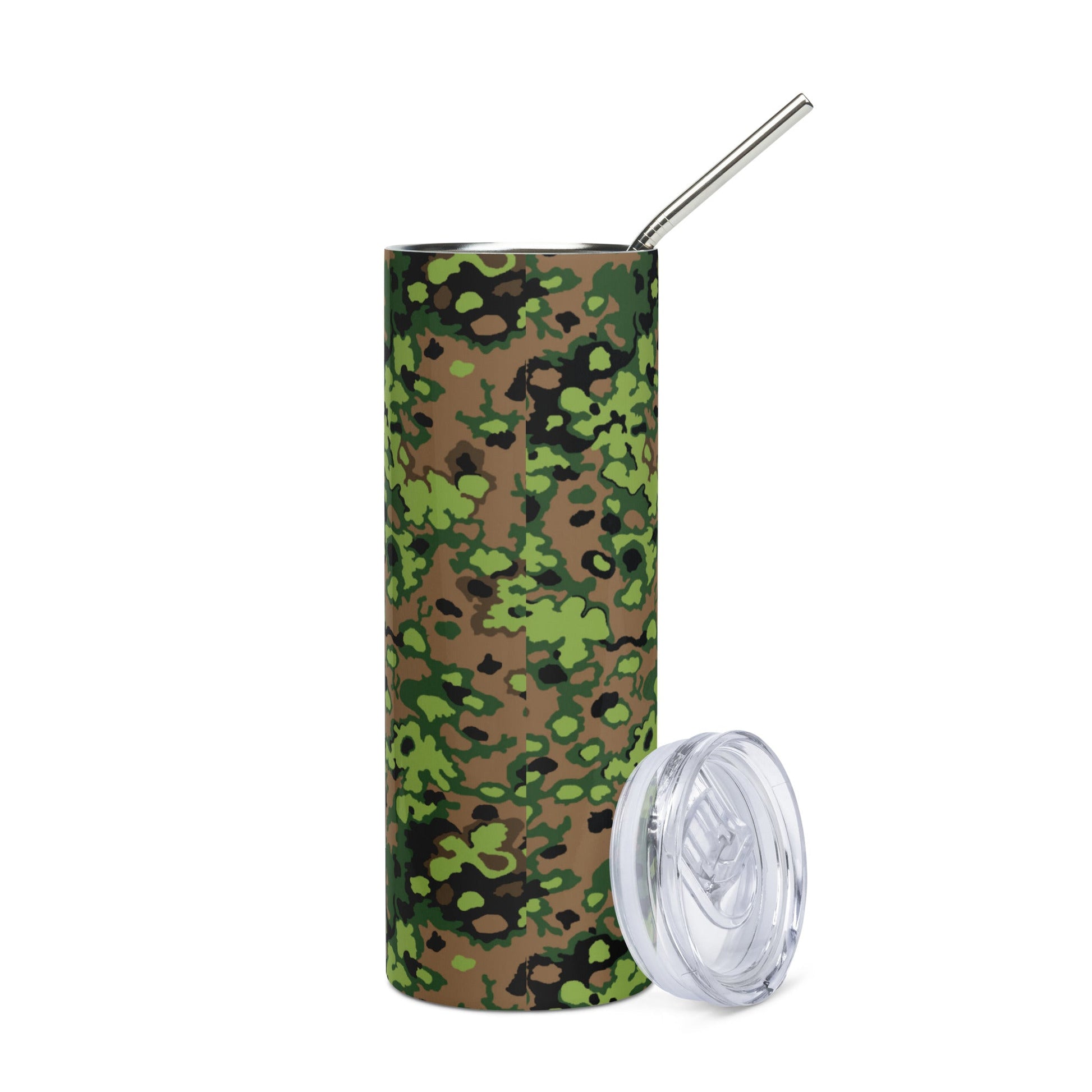 German Oak Leaf Eichenlaubmuster Spring CAMO Stainless Steel Tumbler