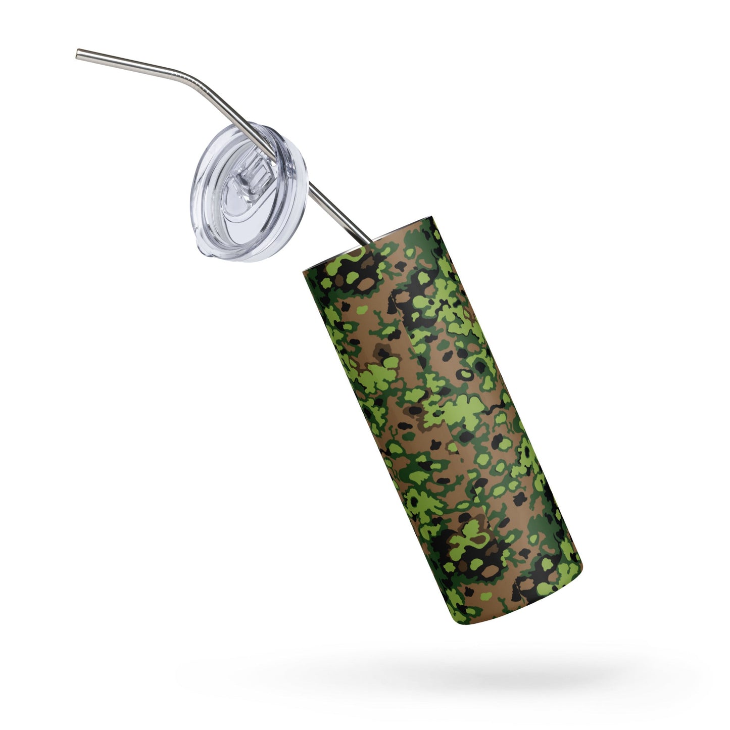 German Oak Leaf Eichenlaubmuster Spring CAMO Stainless Steel Tumbler