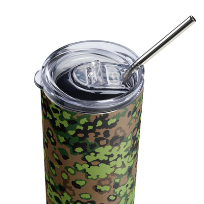 German Oak Leaf Eichenlaubmuster Spring CAMO Stainless Steel Tumbler