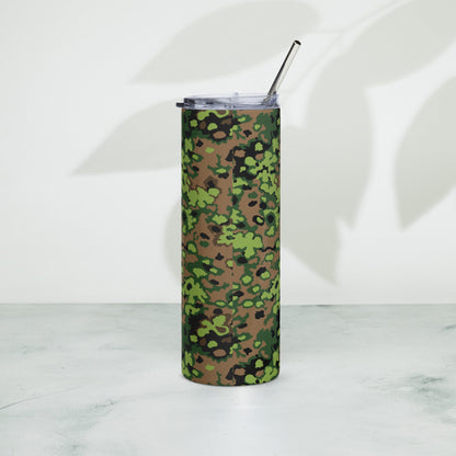 German Oak Leaf Eichenlaubmuster Spring CAMO Stainless Steel Tumbler