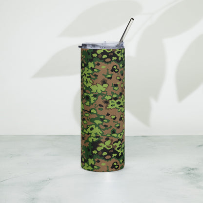 German Oak Leaf Eichenlaubmuster Spring CAMO Stainless Steel Tumbler