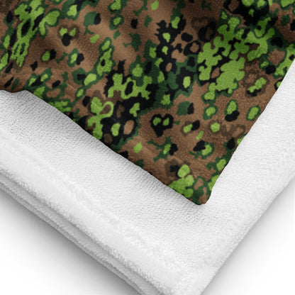 German Oak Leaf Eichenlaubmuster Spring CAMO Towel