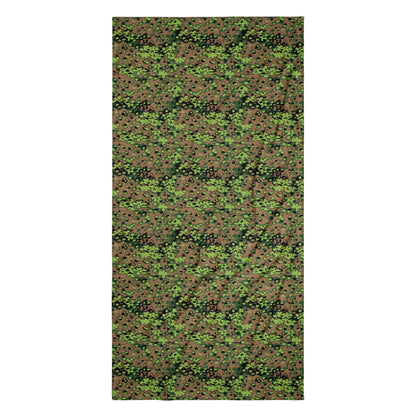 German Oak Leaf Eichenlaubmuster Spring CAMO Towel