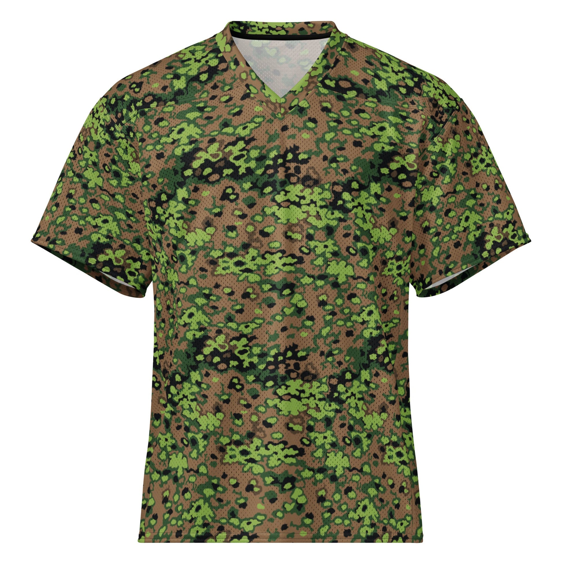 German Oak Leaf Eichenlaubmuster Spring CAMO Unisex American Football Jersey - 2XS
