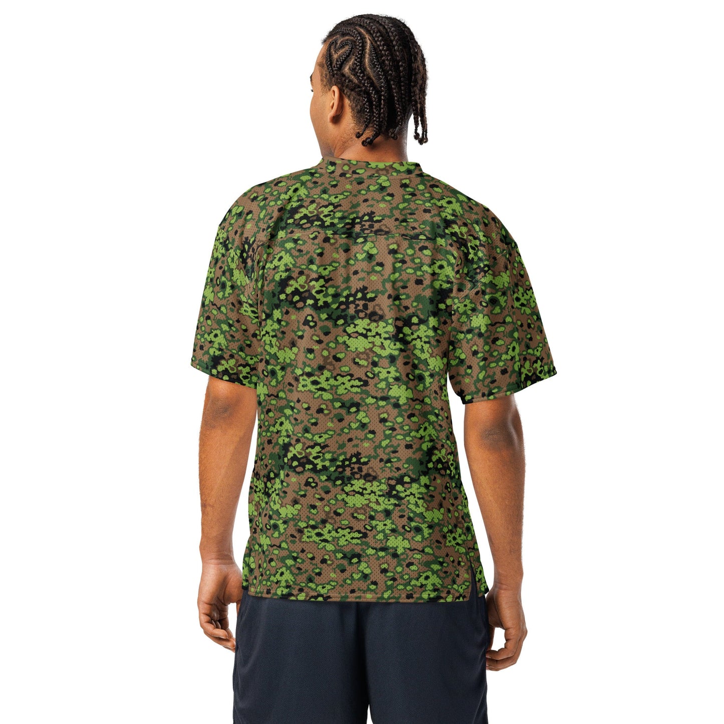 German Oak Leaf Eichenlaubmuster Spring CAMO Unisex American Football Jersey