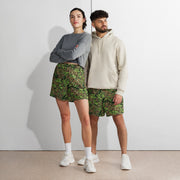 Oak Leaf Eichenlaubmuster Spring CAMO Unisex Athletic Long Shorts