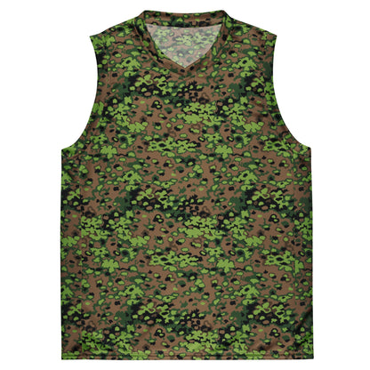 German Oak Leaf Eichenlaubmuster Spring CAMO Unisex Basketball Jersey