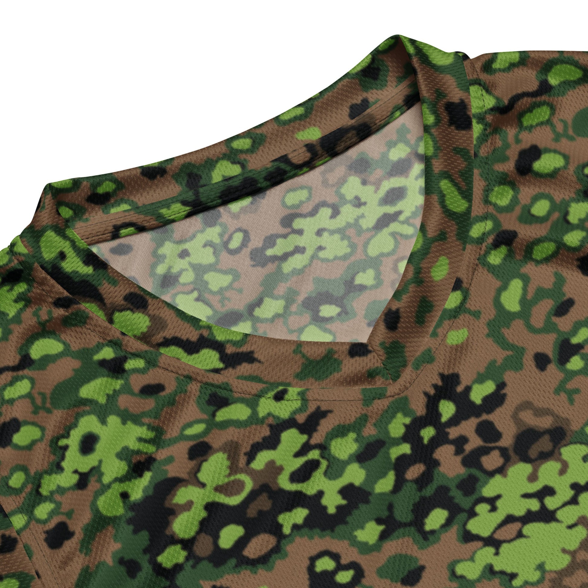 German Oak Leaf Eichenlaubmuster Spring CAMO Unisex Basketball Jersey