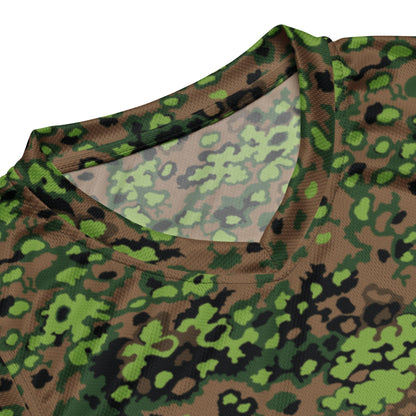 German Oak Leaf Eichenlaubmuster Spring CAMO Unisex Basketball Jersey