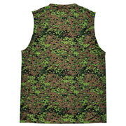 Oak Leaf Eichenlaubmuster Spring CAMO Unisex Basketball Jersey