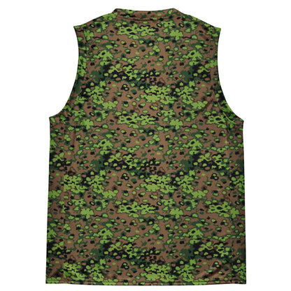 German Oak Leaf Eichenlaubmuster Spring CAMO Unisex Basketball Jersey