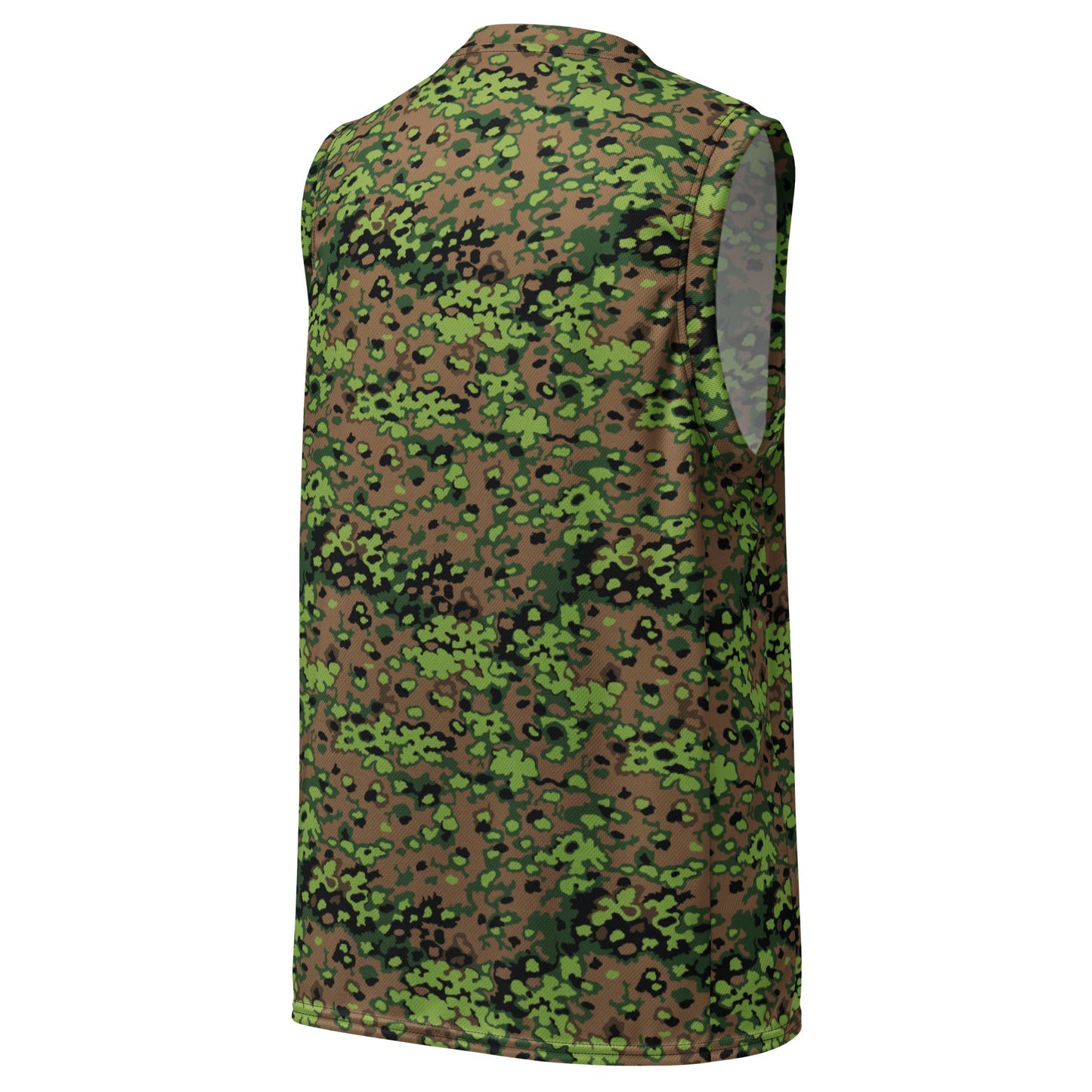 German Oak Leaf Eichenlaubmuster Spring CAMO Unisex Basketball Jersey