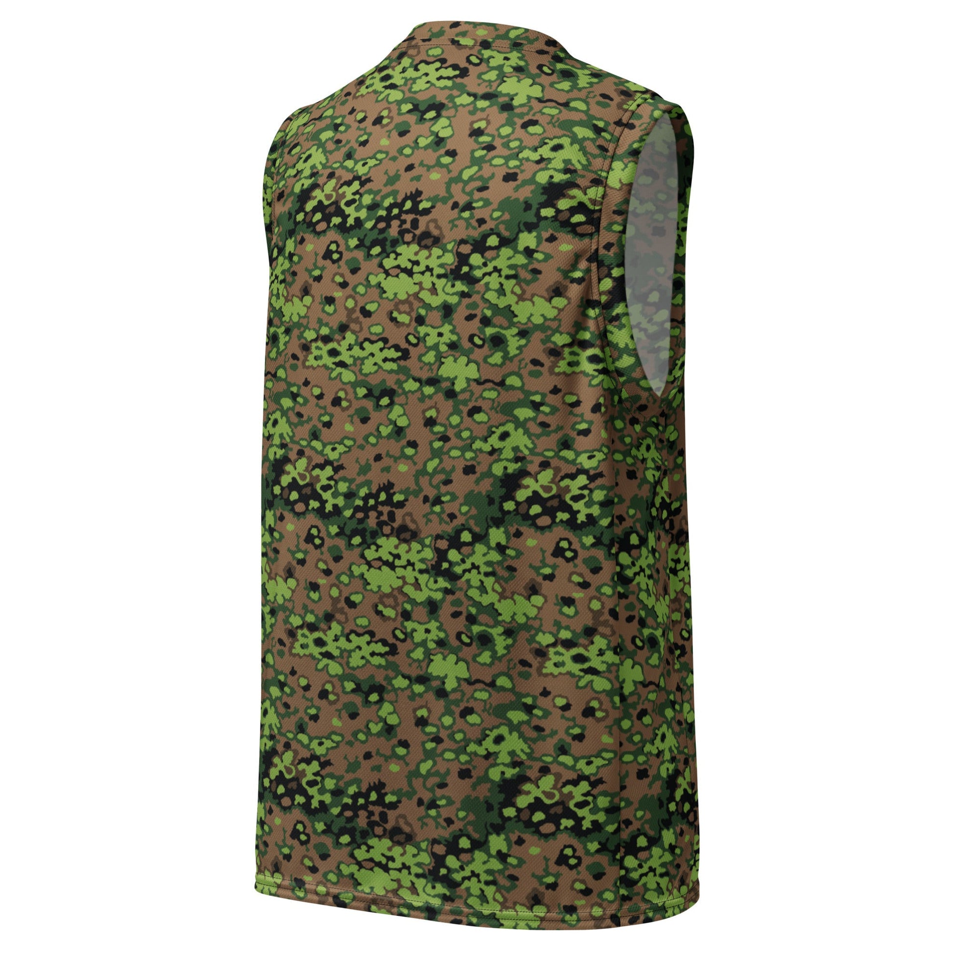 German Oak Leaf Eichenlaubmuster Spring CAMO Unisex Basketball Jersey