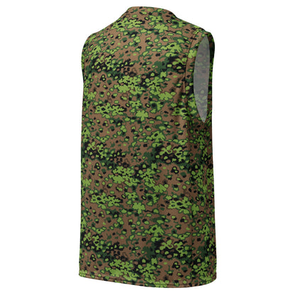German Oak Leaf Eichenlaubmuster Spring CAMO Unisex Basketball Jersey