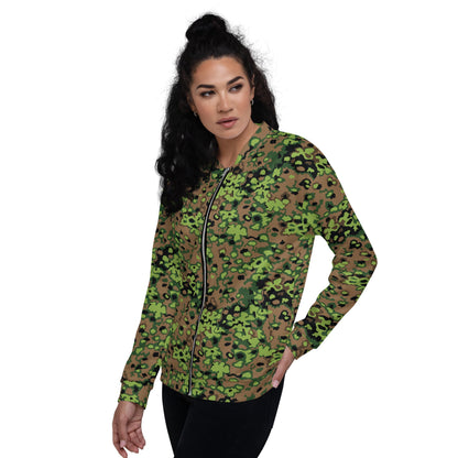 German Oak Leaf Eichenlaubmuster Spring CAMO Unisex Bomber Jacket - Jackets