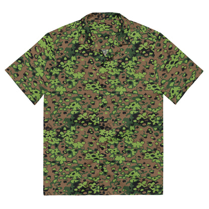German Oak Leaf Eichenlaubmuster Spring CAMO Unisex button shirt - 2XS - Button Shirts