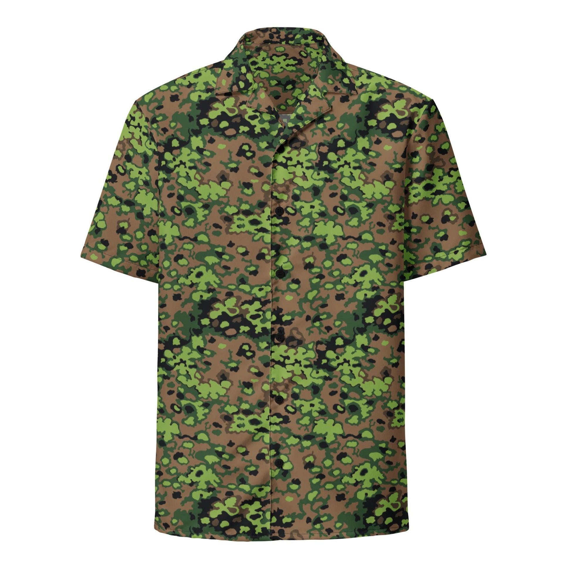 German Oak Leaf Eichenlaubmuster Spring CAMO Unisex button shirt - Button Shirts